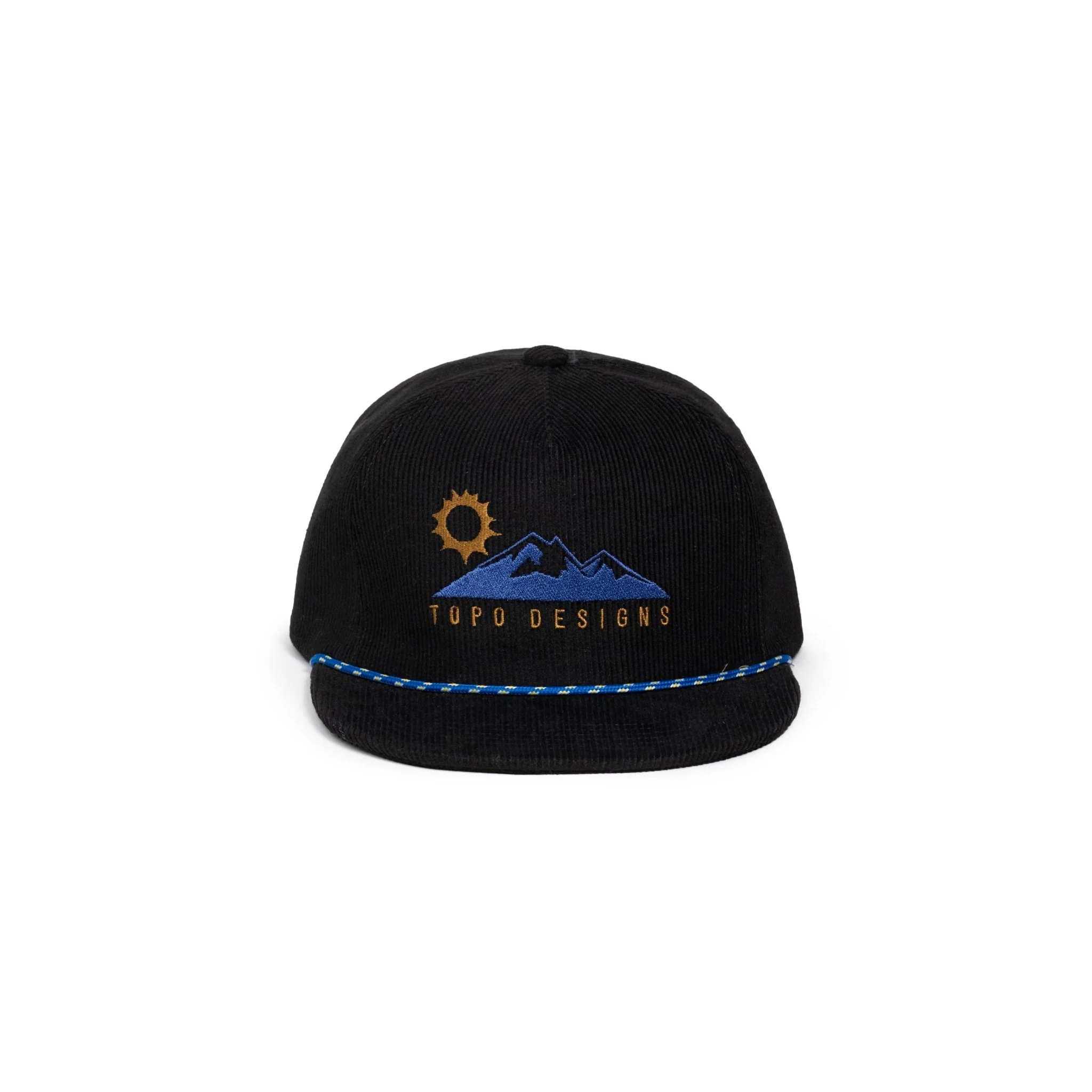 Corduroy Trucker Hat - Alpine View - Image 3