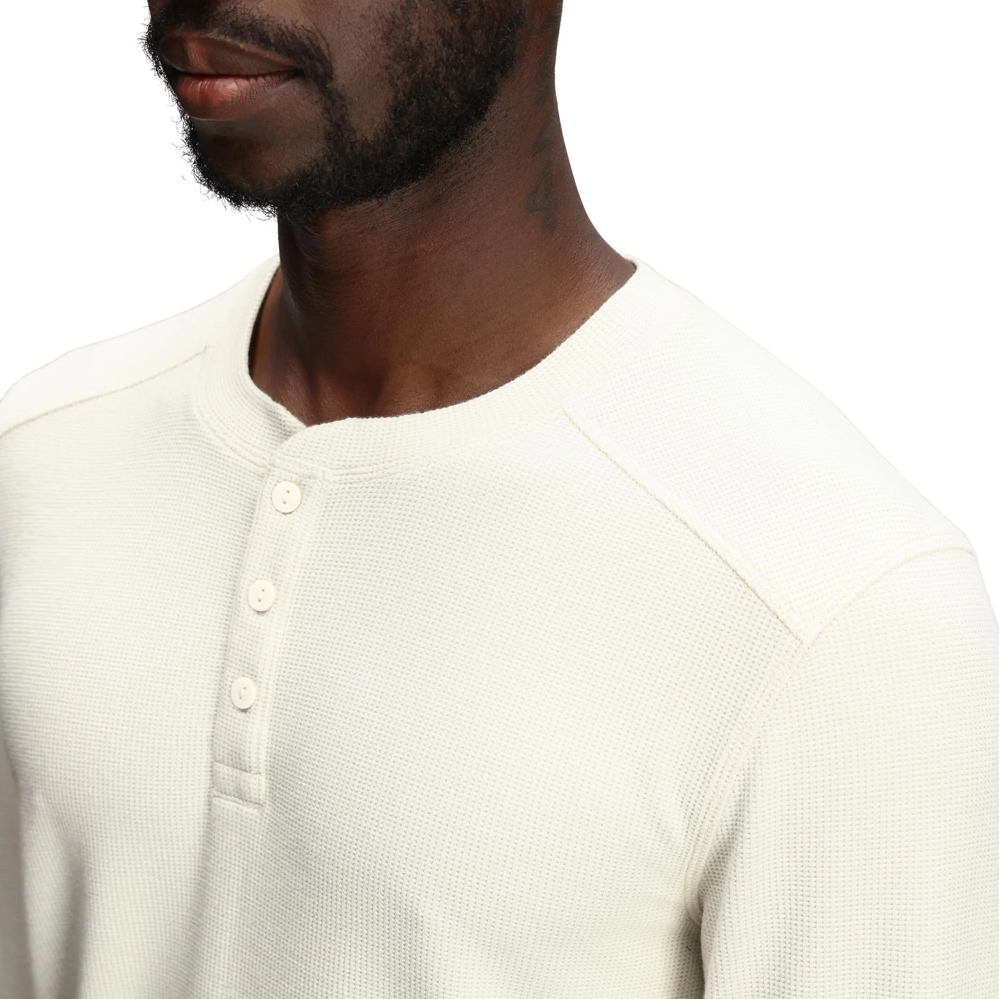 Global Waffle Henley - Men's - Image 5