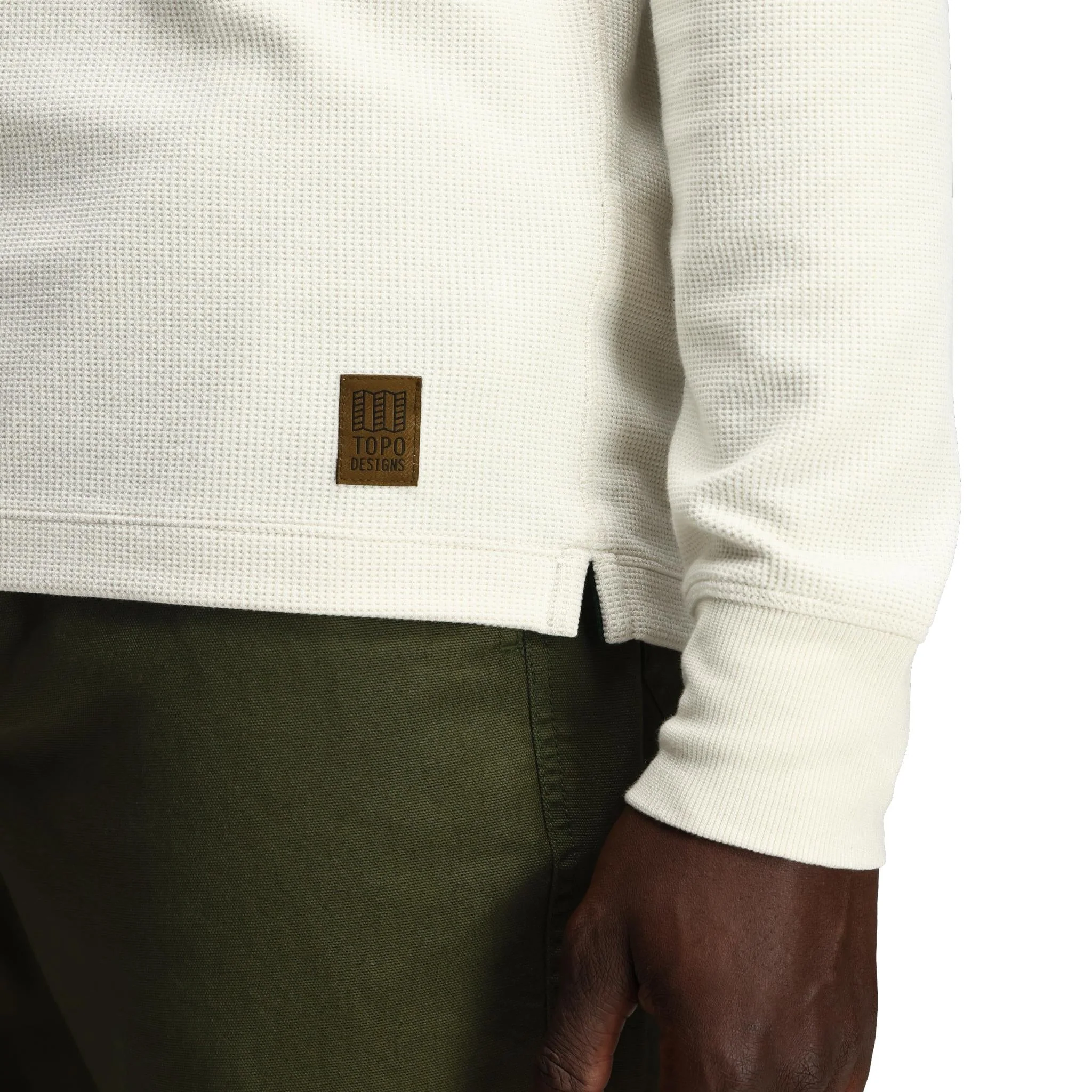 Global Waffle Henley - Men's - Image 6