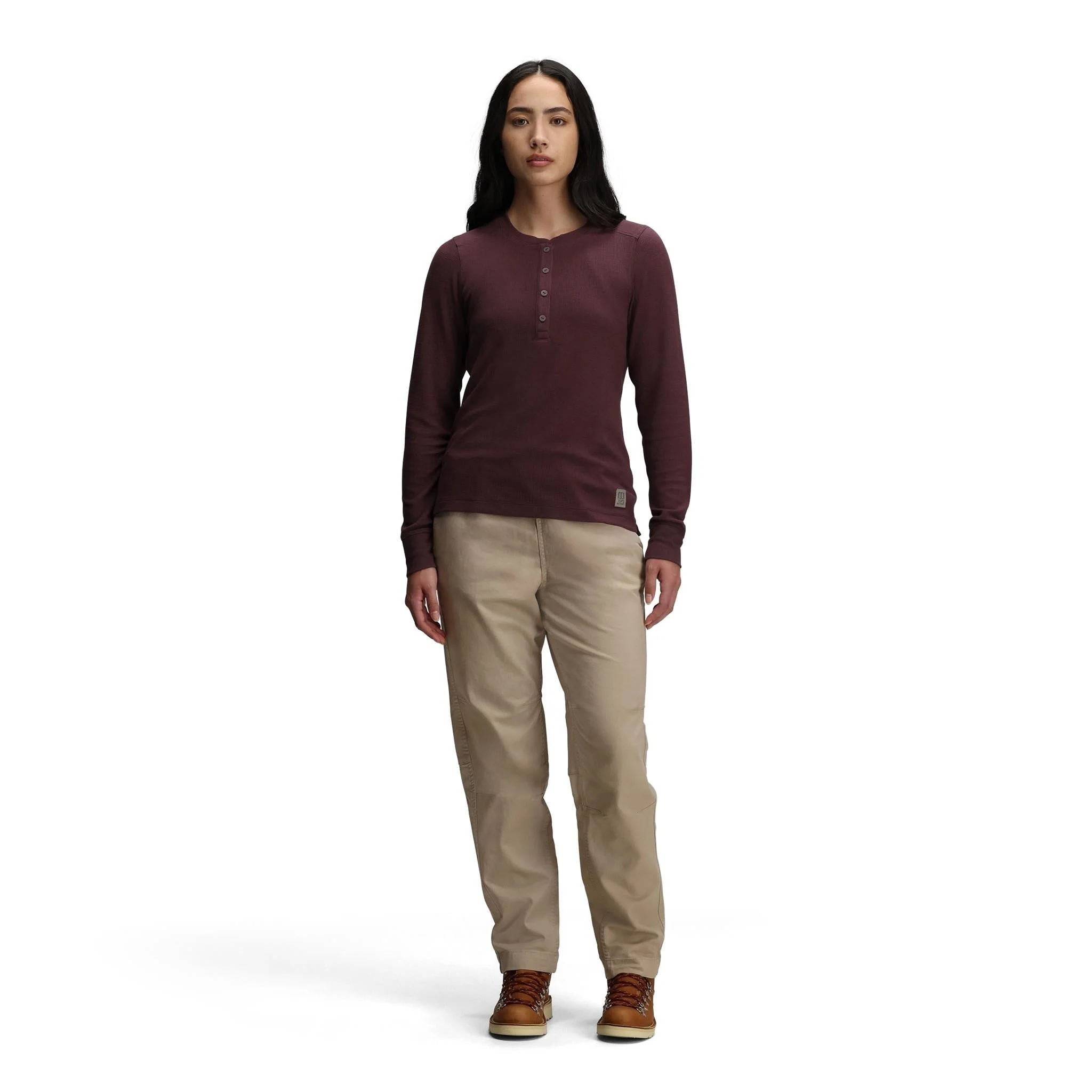 Global Waffle Henley - Women's - Image 6