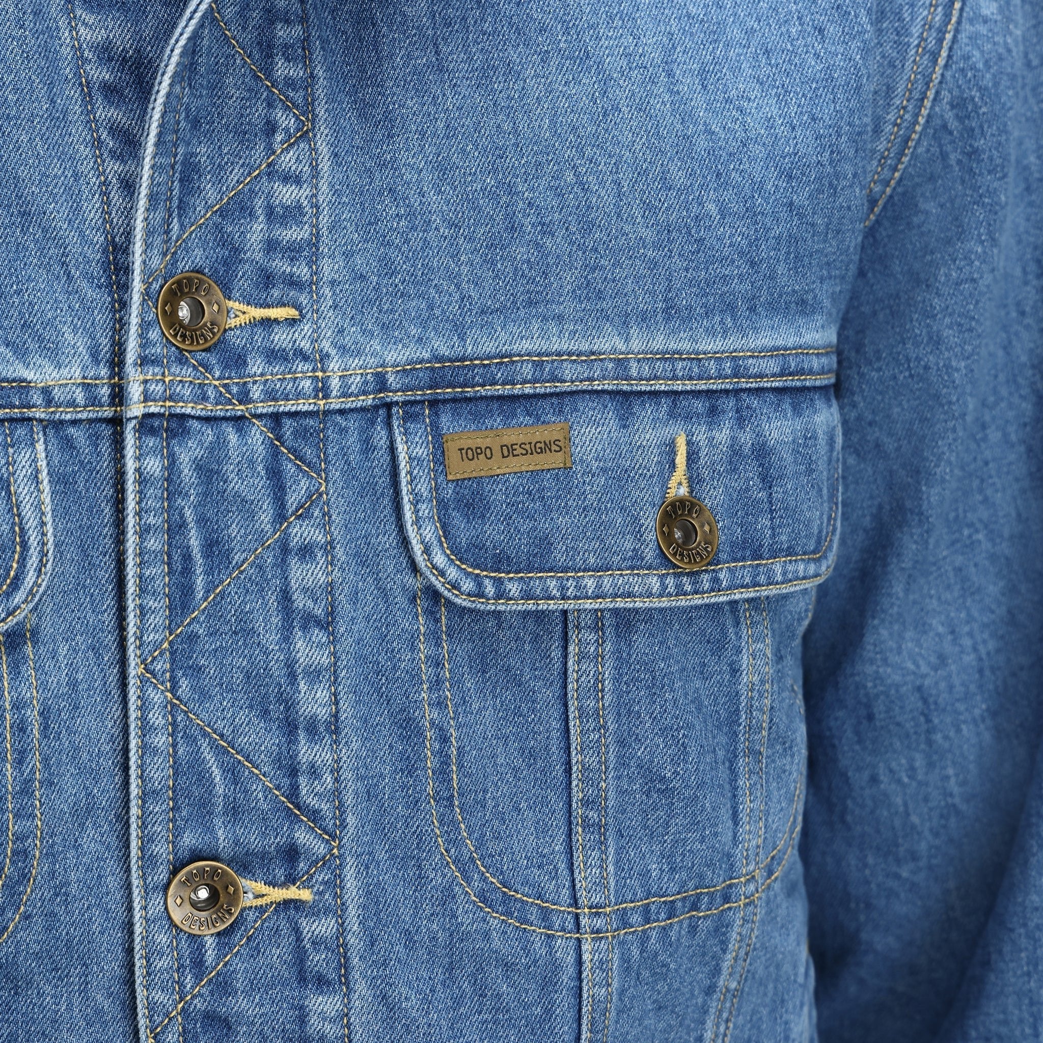 Mt. West Trucker Jacket - Denim - Men's - Image 5