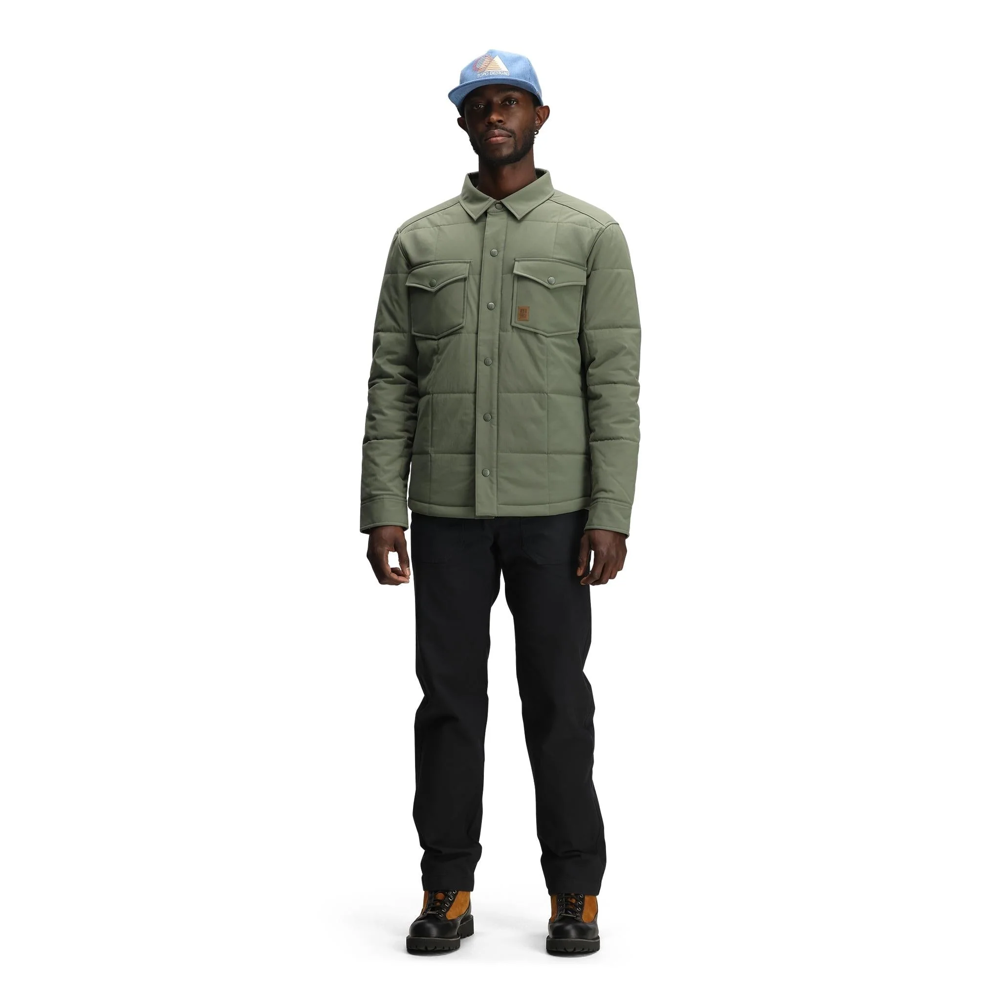 Puffer Shirt Jacket - Men's - Image 9